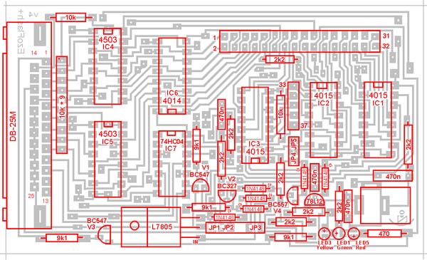 EZoFlash+4v4 Component layout