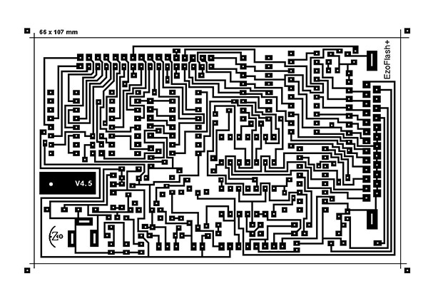 EZoFlash4v5 PCB design